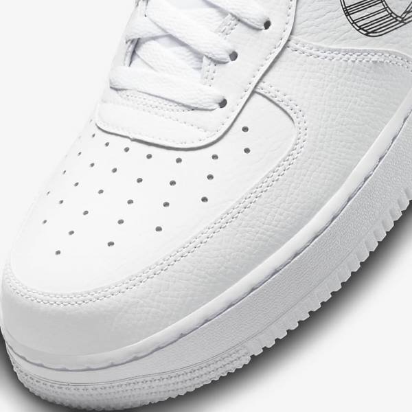 Nike Air Force 1 07 Moški Superge Platina | NK493IMW