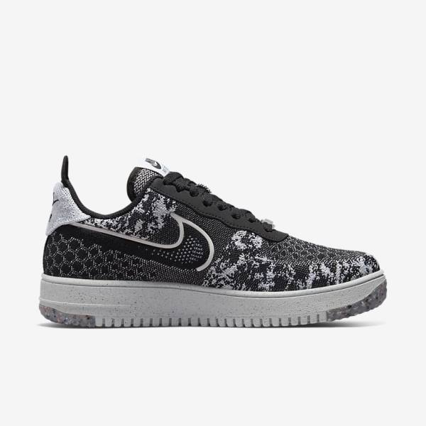 Nike Air Force 1 Crater Flyknit Next Nature Moški Superge Platina | NK524AQN