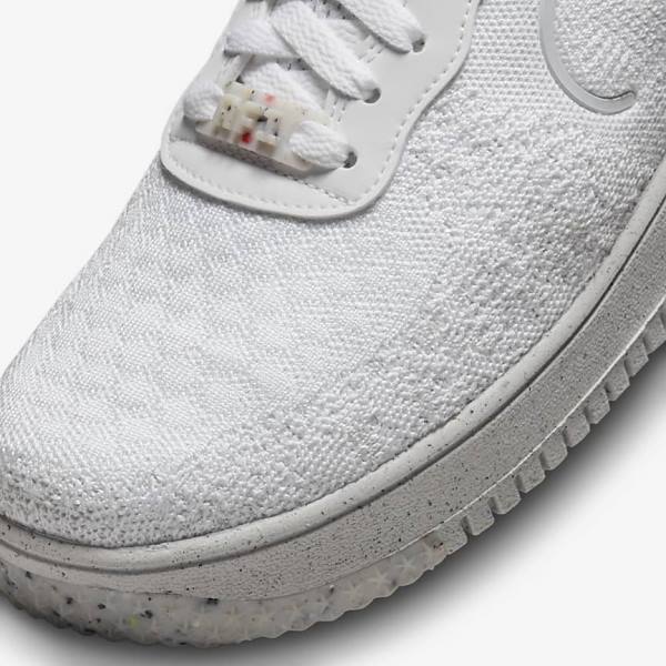 Nike Air Force 1 Crater Flyknit Next Nature Moški Superge Platina | NK912UMC