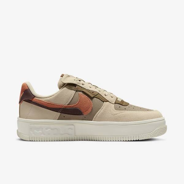 Nike Air Force 1 Fontanka Ženske Superge Bordo | NK746BTR