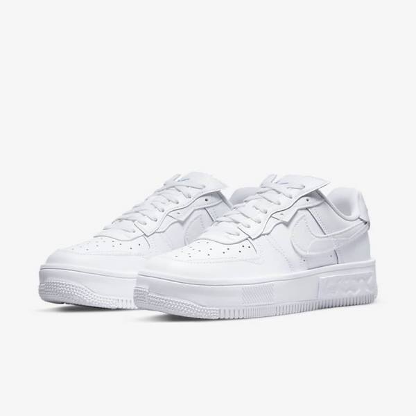 Nike Air Force 1 Fontanka Ženske Superge Bela | NK834VFK