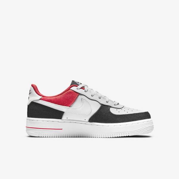 Nike Air Force 1 LV8 Older Otroci Superge Bela / Mornarica / Rdeča / Bela | NK472OKX