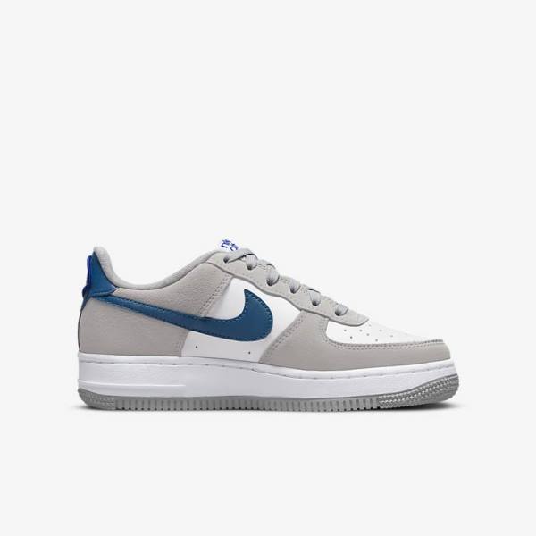 Nike Air Force 1 LV8 Older Otroci Superge Svetloba Siva / Bela / Svetloba Siva | NK506NLE