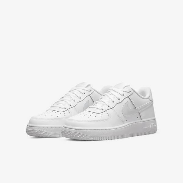 Nike Air Force 1 Older Otroci Superge Bela | NK029AKZ