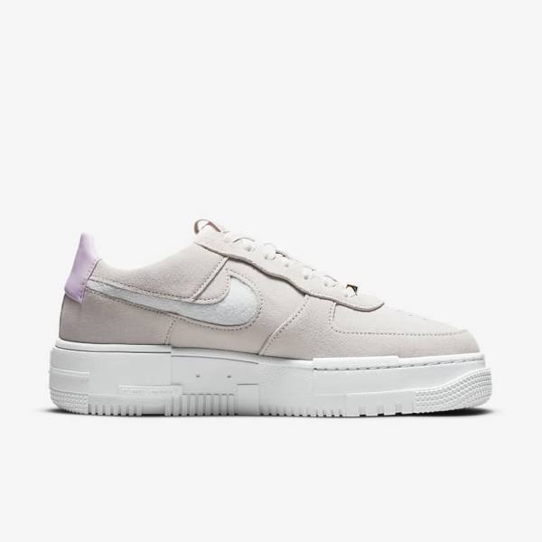 Nike Air Force 1 Pixel Ženske Superge Bela / Svetloba Bež / Roza | NK340FVU