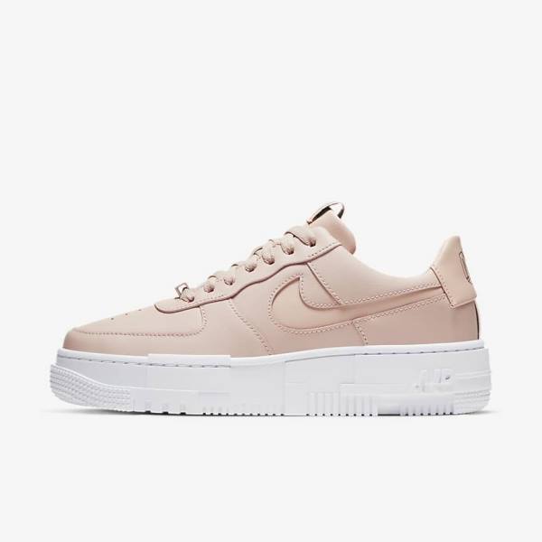 Nike Air Force 1 Pixel Ženske Superge Bež / Črna / Bela | NK436DJK