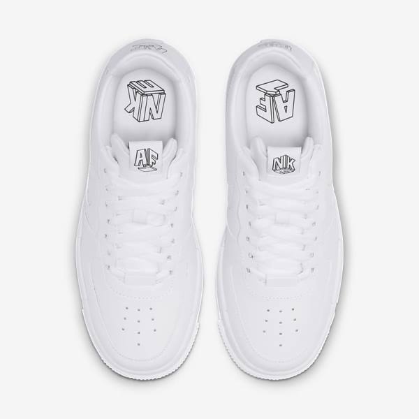 Nike Air Force 1 Pixel Ženske Superge Bela / Črna / Bela | NK874BFD