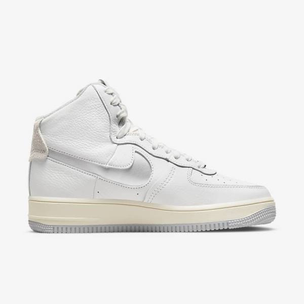 Nike Air Force 1 Sculpt Ženske Superge Bela / Srebrna | NK079LIZ