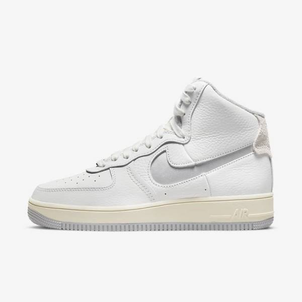 Nike Air Force 1 Sculpt Ženske Superge Bela / Srebrna | NK079LIZ