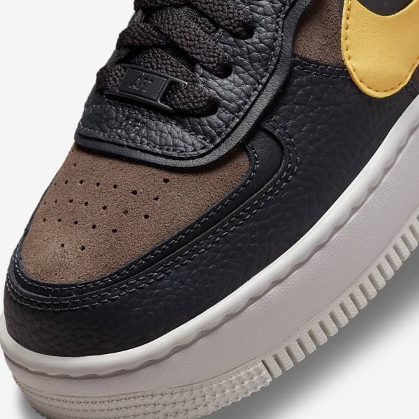 Nike Air Force 1 Shadow Ženske Superge Zelena / Bela / Zlato | NK561BXQ