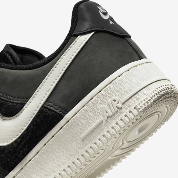 Nike Air Force 1 Ženske Superge Črna / Svetloba Bež | NK718REW