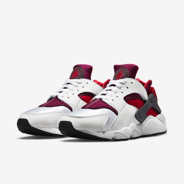 Nike Air Huarache Moški Superge Bela / Rdeča / Črna / Rdeča | NK831STR