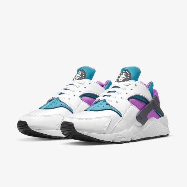 Nike Air Huarache Moški Superge Bela / Črna | NK230BDN