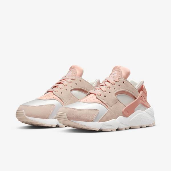 Nike Air Huarache Ženske Superge Bela / Kaki Siva / Svetloba | NK145XPJ