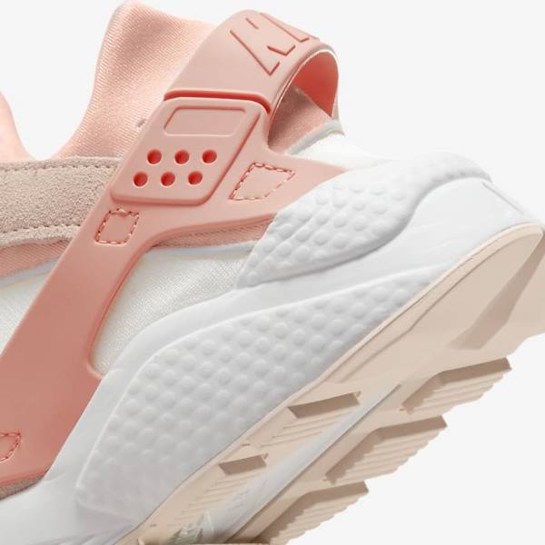 Nike Air Huarache Ženske Superge Bela / Kaki Siva / Svetloba | NK145XPJ