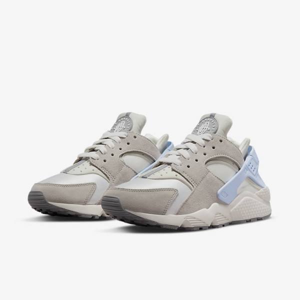 Nike Air Huarache Ženske Superge Bela / Siva | NK591VDC