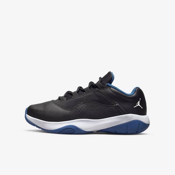 Nike Air Jordan 11 CMFT Low Older Otroci Superge Črna / Temno Modra / Bela | NK046DAE