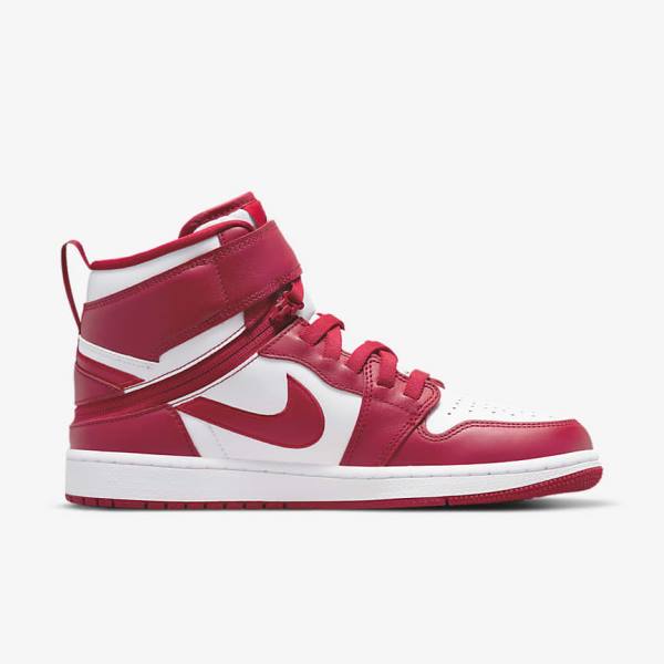 Nike Air Jordan 1 Hi FlyEase Moški Superge Rdeča / Bela | NK683HTO