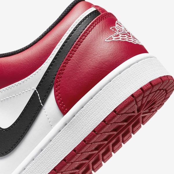 Nike Air Jordan 1 Low Moški Superge Rdeča / Črna / Bela | NK567DSK