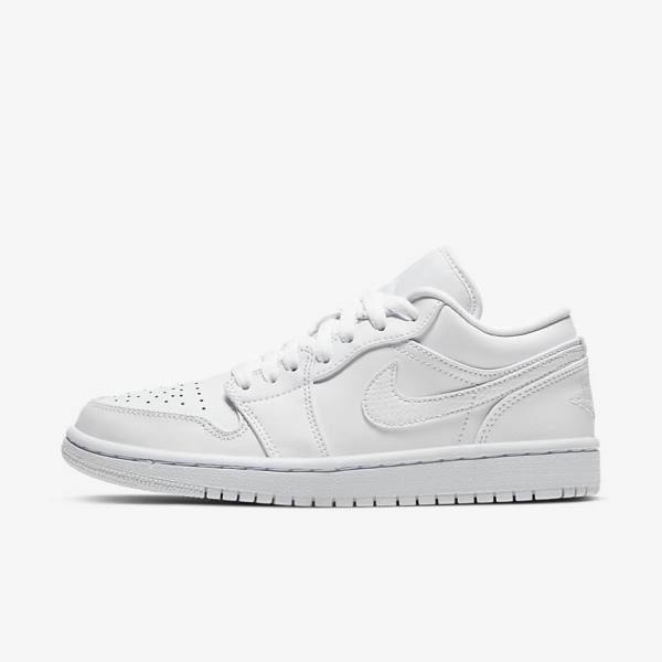 Nike Air Jordan 1 Low Ženske Jordan Čevlji Bela | NK897GWI