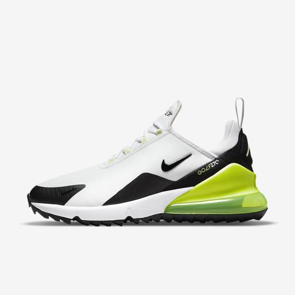 Nike Air Max 270 G Moški Čevlji Za Golf Bela / Črna | NK628LXI