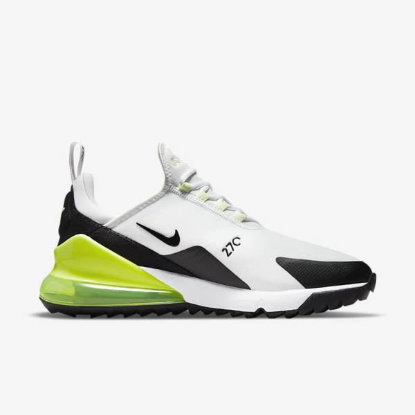 Nike Air Max 270 G Ženske Čevlji Za Golf Bela / Črna | NK405IMG