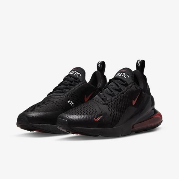 Nike Air Max 270 Moški Superge Črna / Bela / Rdeča | NK478SQP