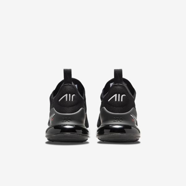 Nike Air Max 270 Older Otroci Superge Črna / Siva | NK694OAW