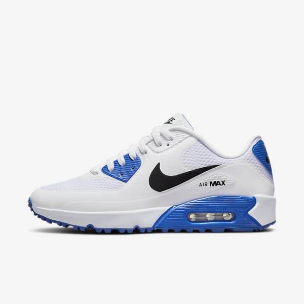 Nike Air Max 90 G Moški Čevlji Za Golf Platina | NK521QGM