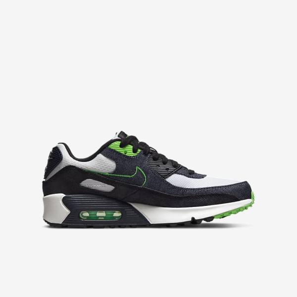 Nike Air Max 90 LTR SE Older Otroci Superge Obszidián | NK684KNX