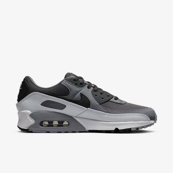 Nike Air Max 90 Moški Superge Temno Siva / Črna | NK267EOF