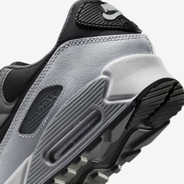 Nike Air Max 90 Moški Superge Temno Siva / Črna | NK267EOF