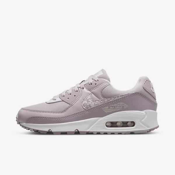 Nike Air Max 90 Ženske Superge Vijolična / Bela | NK204KGN