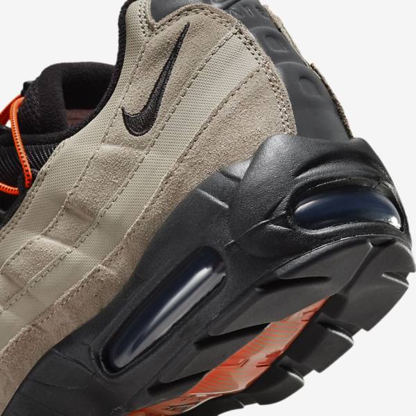 Nike Air Max 95 Moški Superge Kaki / Oranžna / Črna | NK065NWH