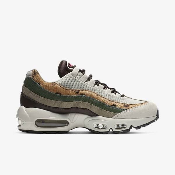 Nike Air Max 95 Premium Ženske Superge Olivno Zelene | NK372NLB