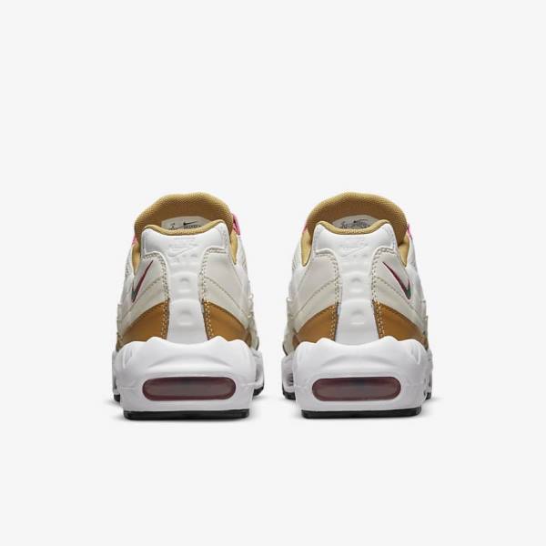 Nike Air Max 95 Ženske Superge Bela / Rjav / Zelena | NK493VDR