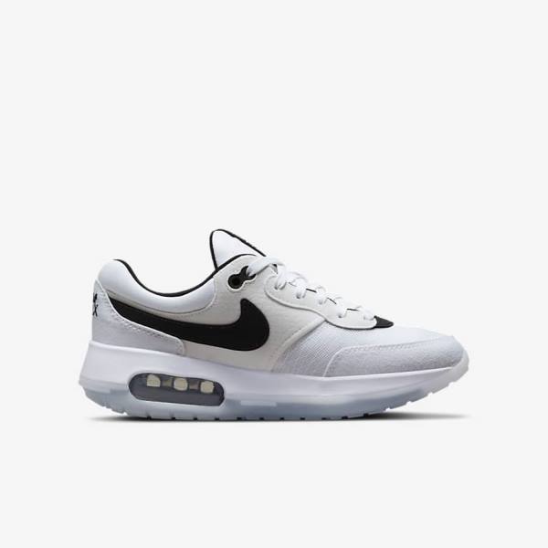 Nike Air Max Motif Older Otroci Superge Bela / Črna | NK962AYI