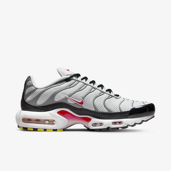 Nike Air Max Plus Moški Superge Siva / Črna / Rdeča | NK537VQU