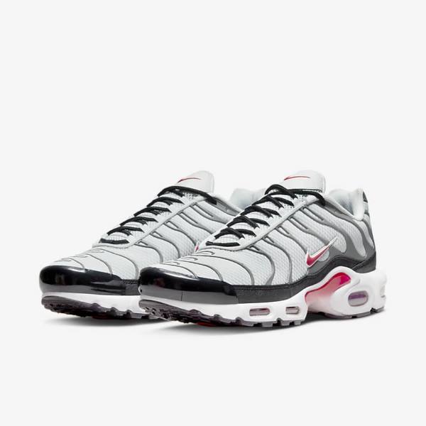 Nike Air Max Plus Moški Superge Siva / Črna / Rdeča | NK537VQU