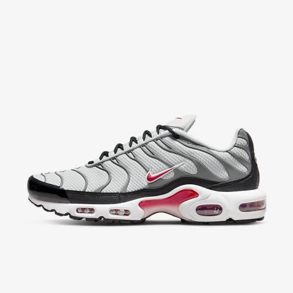 Nike Air Max Plus Moški Superge Siva / Črna / Rdeča | NK537VQU