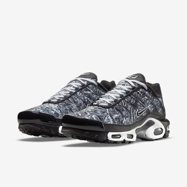 Nike Air Max Plus Moški Superge Črna / Bela / Temno Siva / Črna | NK460DFE