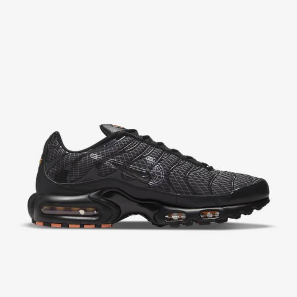 Nike Air Max Plus Moški Superge Črna / Oranžna / Siva / Bela | NK627WSY