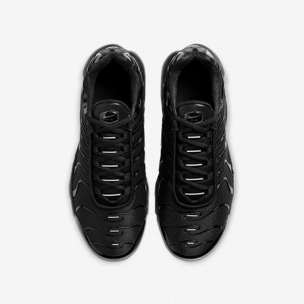 Nike Air Max Plus Older Otroci Superge Črna | NK419QBC