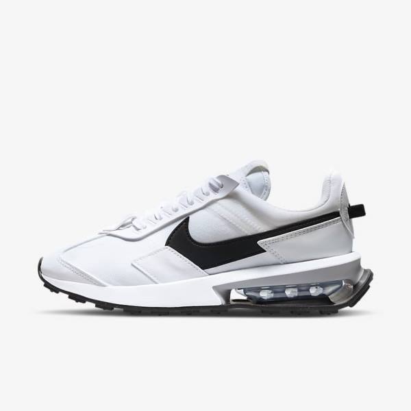 Nike Air Max Pre-Day Ženske Superge Bela / Kovinski Srebrna / Črna | NK237AIB