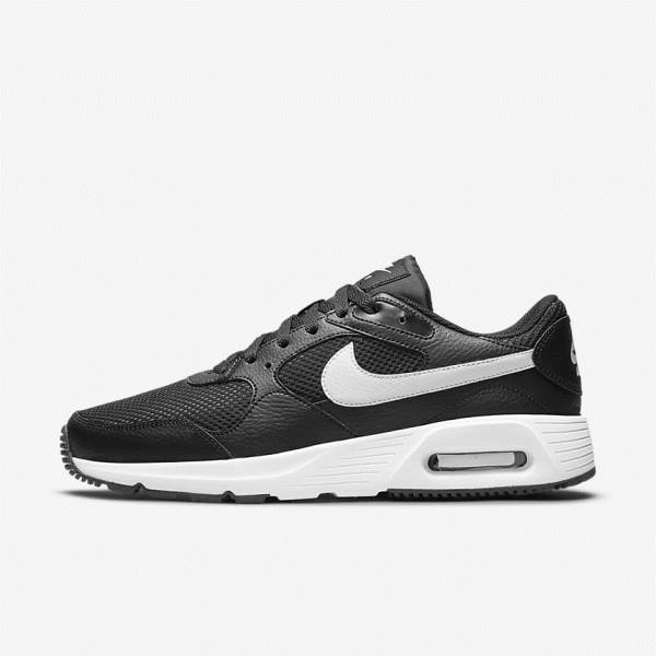 Nike Air Max SC Moški Superge Črna / Bela | NK814EWT