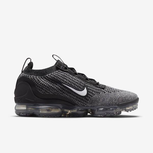 Nike Air VaporMax 2021 FK Moški Superge Črna / Bela / Temno Siva / Črna | NK538BZT