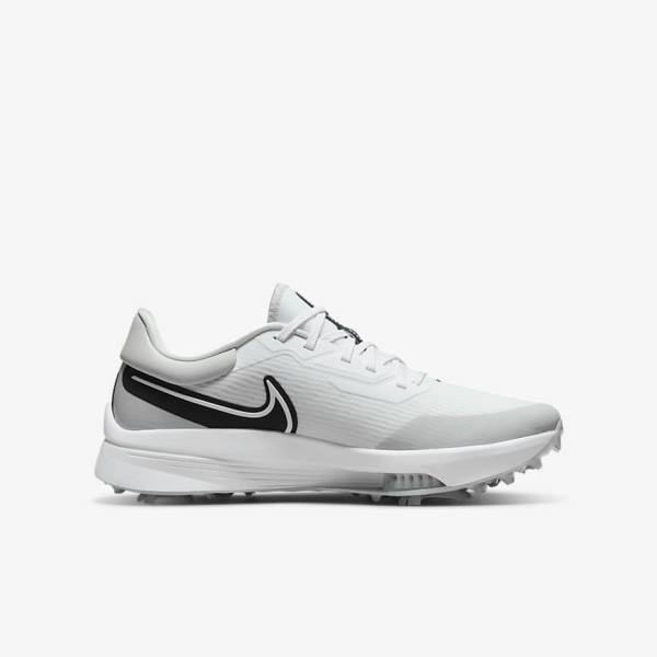 Nike Air Zoom Infinity Tour NEXT% Moški Čevlji Za Golf Bela / Siva / Turkizna / Črna | NK659UKH