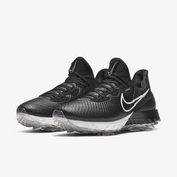 Nike Air Zoom Infinity Tour Ženske Čevlji Za Golf Črna / Bela | NK421NPM