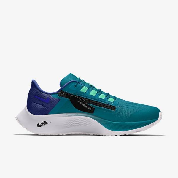 Nike Air Zoom Pegasus 38 By You Road Moški Tekaški Čevlji Večbarvni | NK958HBS