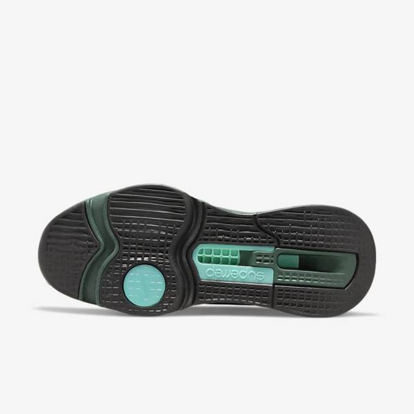 Nike Air Zoom SuperRep 3 HIIT Class Moški Športni Copati Zelena / Turkizna / Črna / Večbarvni | NK843PID